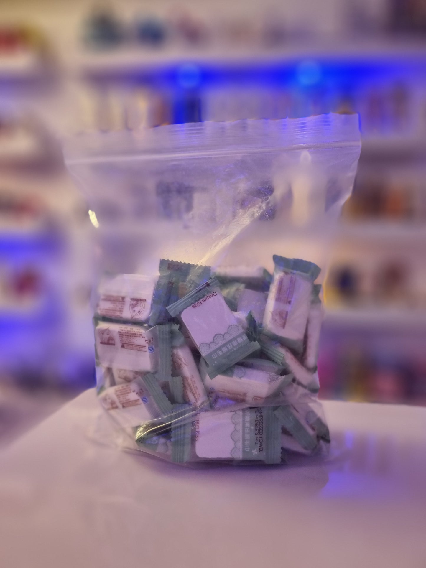 Dream kiss Compressed Facial Towels