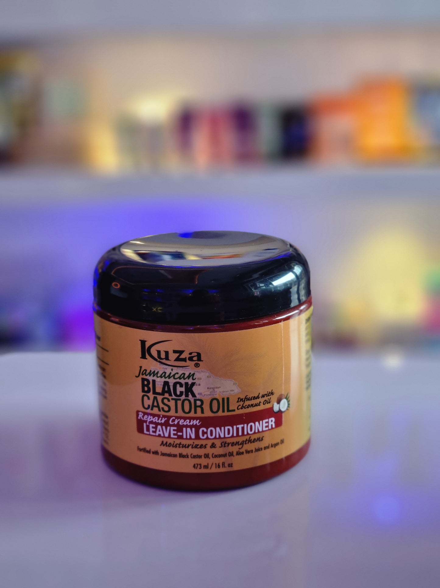 Kuza Jamaican Black Castor Oil Leave In Conditioner