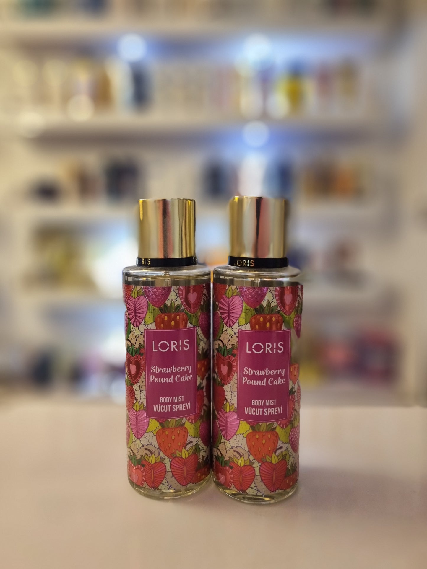 Loris Strawberry Pound Cake Body Mist