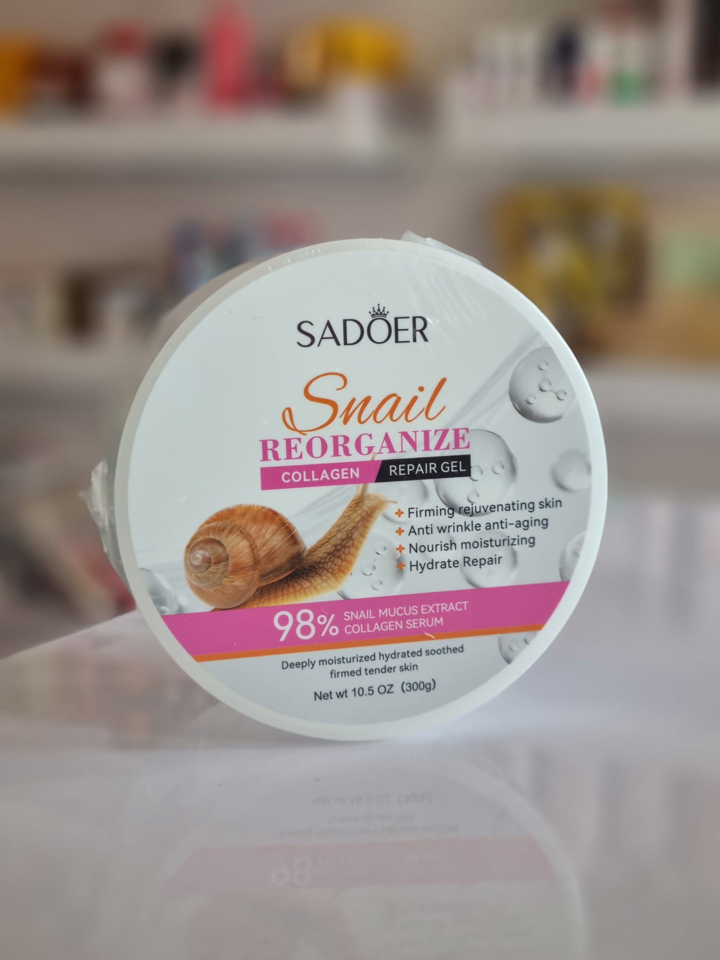 Sador snail collagen serum repair gel