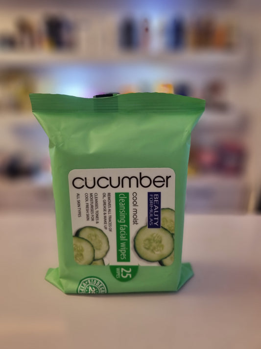 Beauty Formula Cucumber Facial Wipes