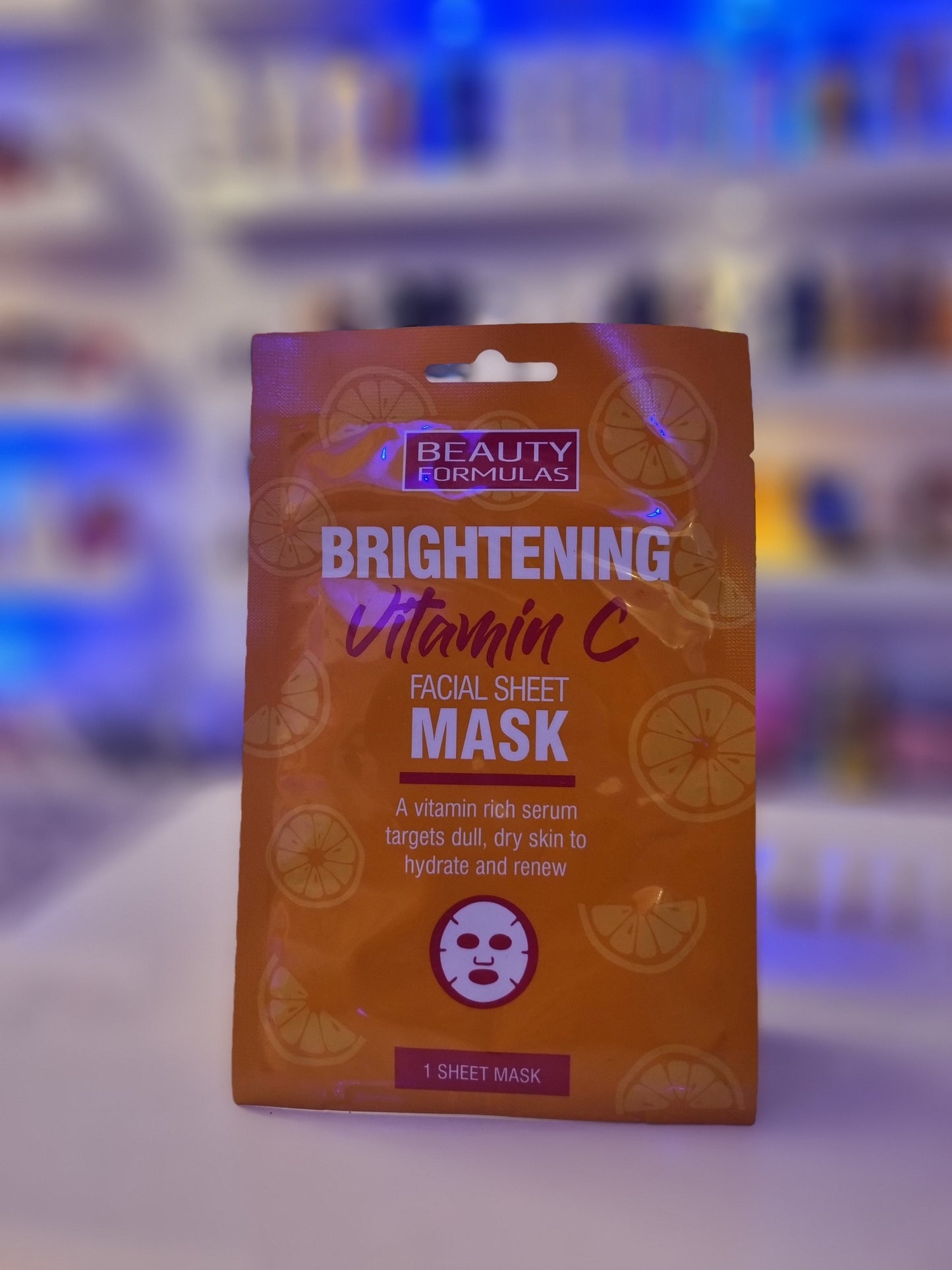Beauty formulas brightening facial mask