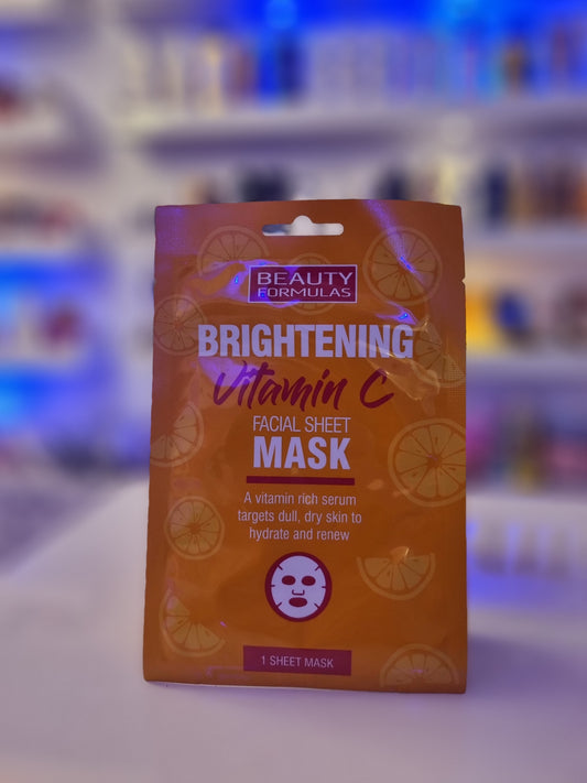 Beauty formulas brightening facial mask