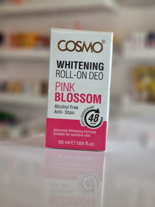 Cosmo pink blossom whitening roll on