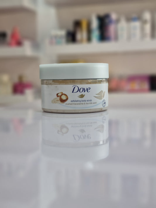 Dove Exfoliating Body Scrub Macadamia & Rice Milk