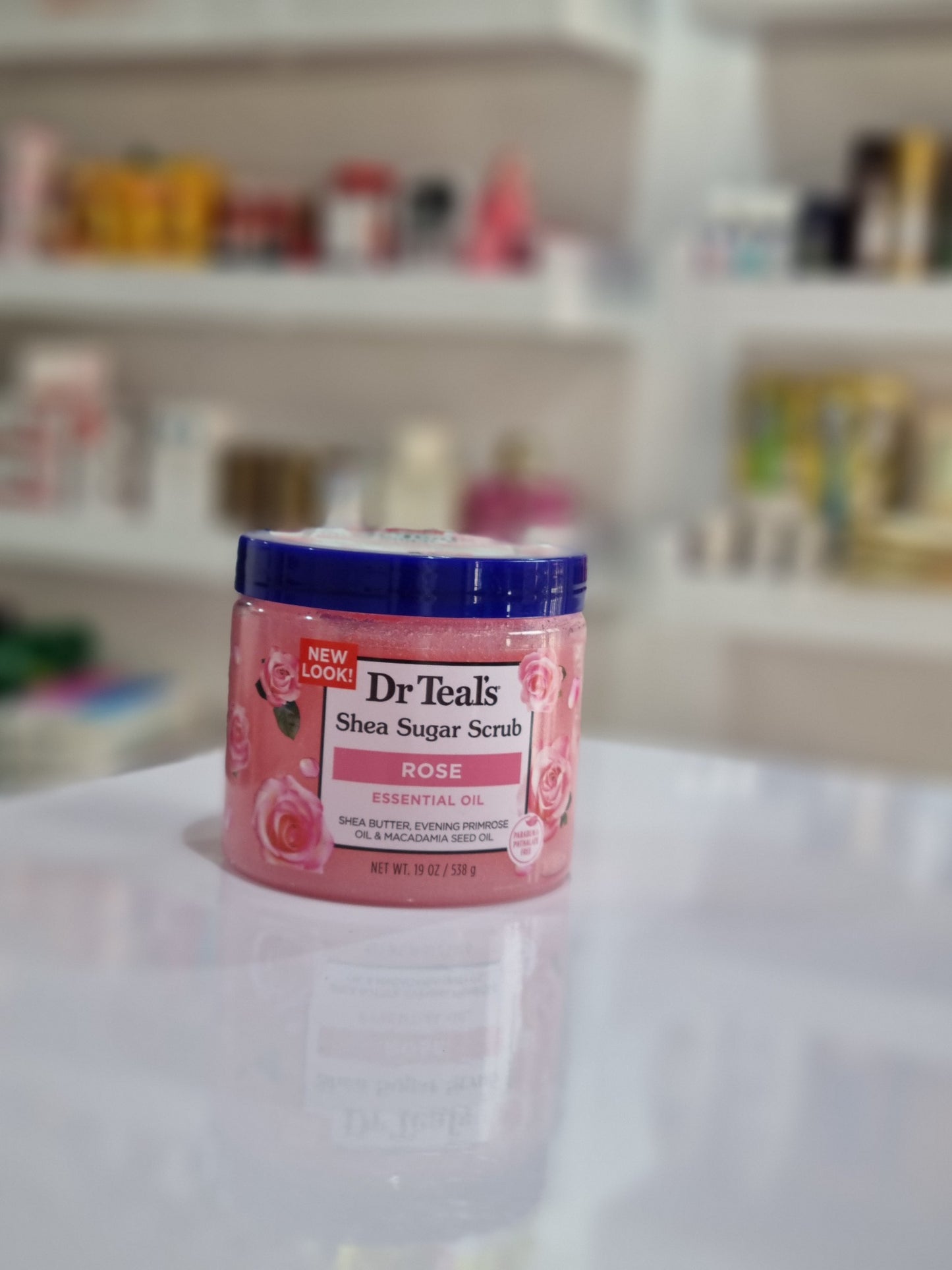 Dr Teal’s Shea Sugar Scrub Rose