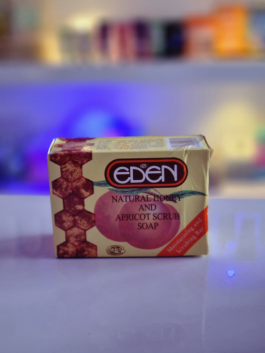 Eden Honey & Apricot Scrub Bar Soap