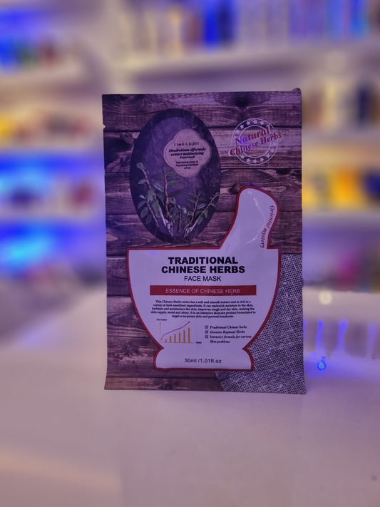 Flora Ruby Traditional Face Sheet Mask