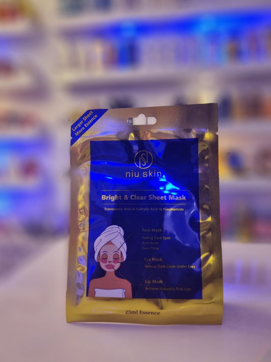 Niu Skin Face Sheet Mask Salicylic AcidNiacinamide