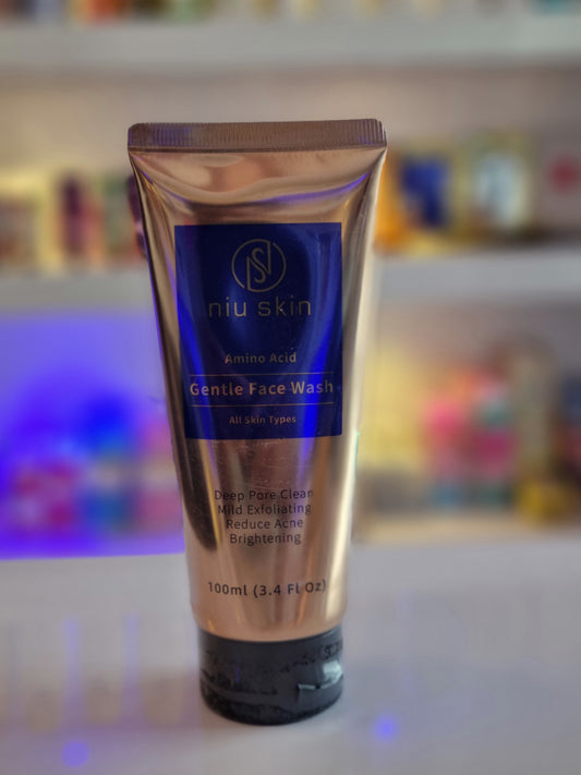 Niu skin gentle brightening facial wash