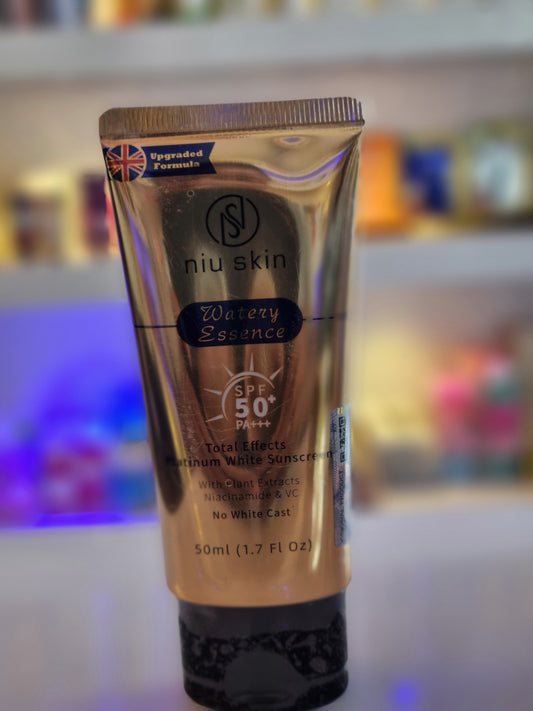 Niu skin watery essence sunscreen