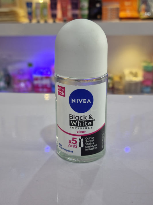 Nivea Black & White Invisible Women Roll On