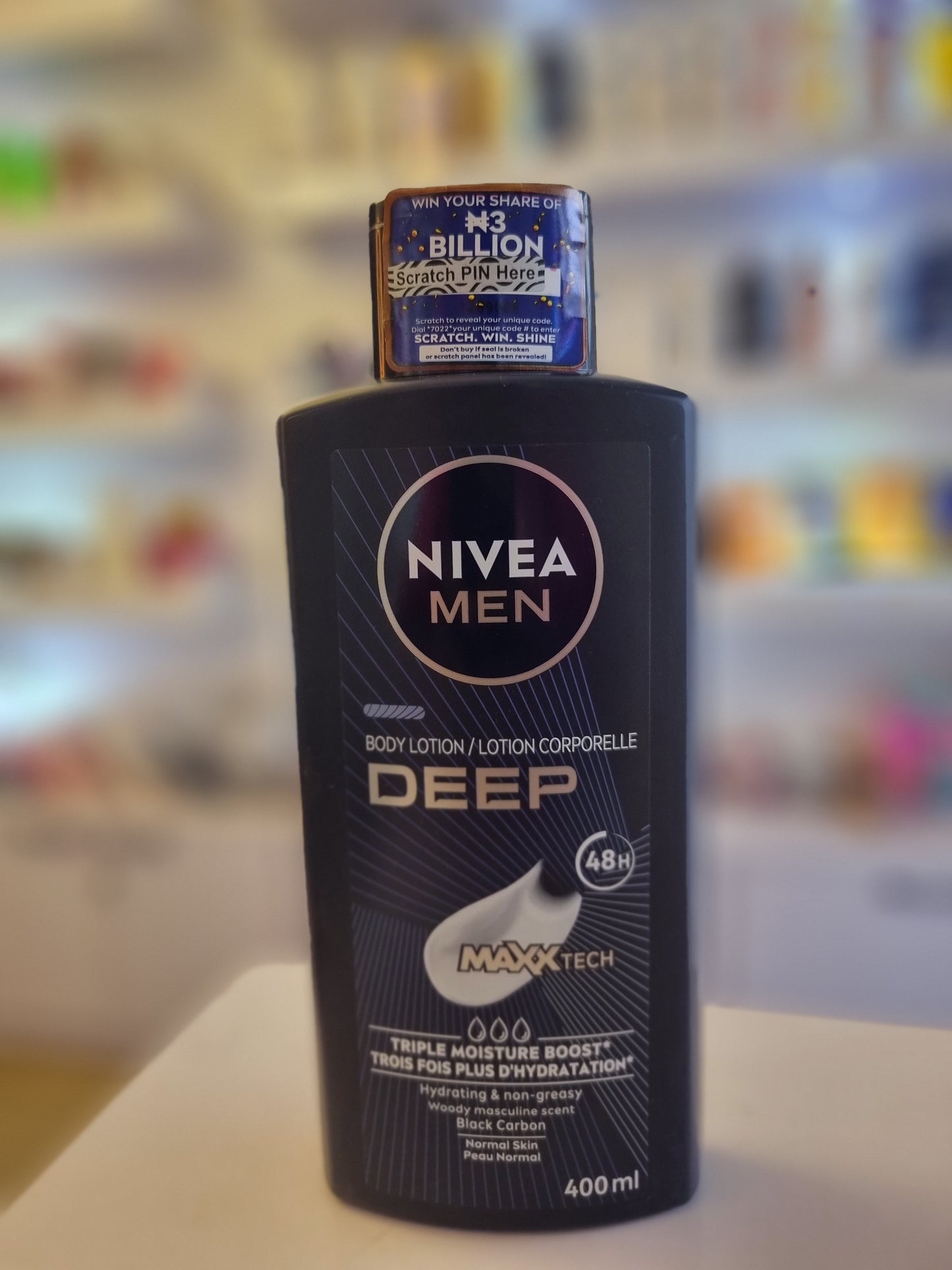Nivea Men Deep Body Lotion